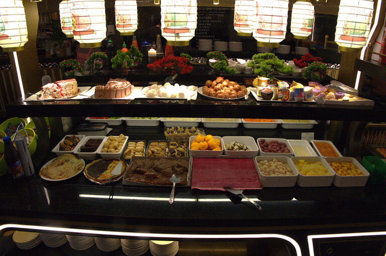 Le buffet des desserts