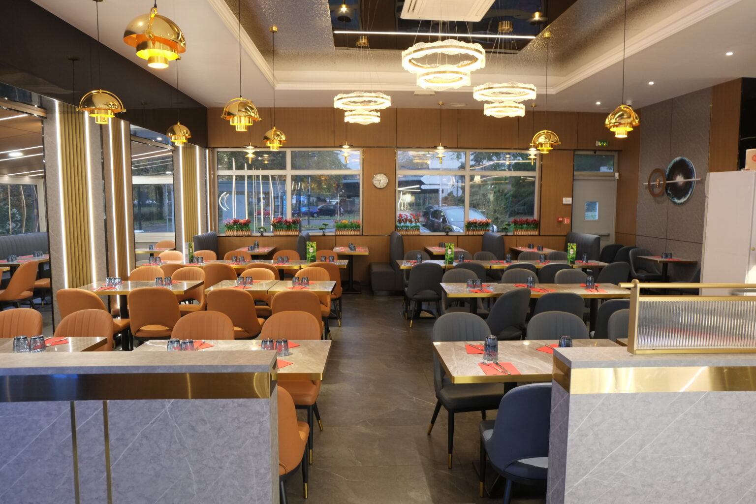 La salle du restaurant